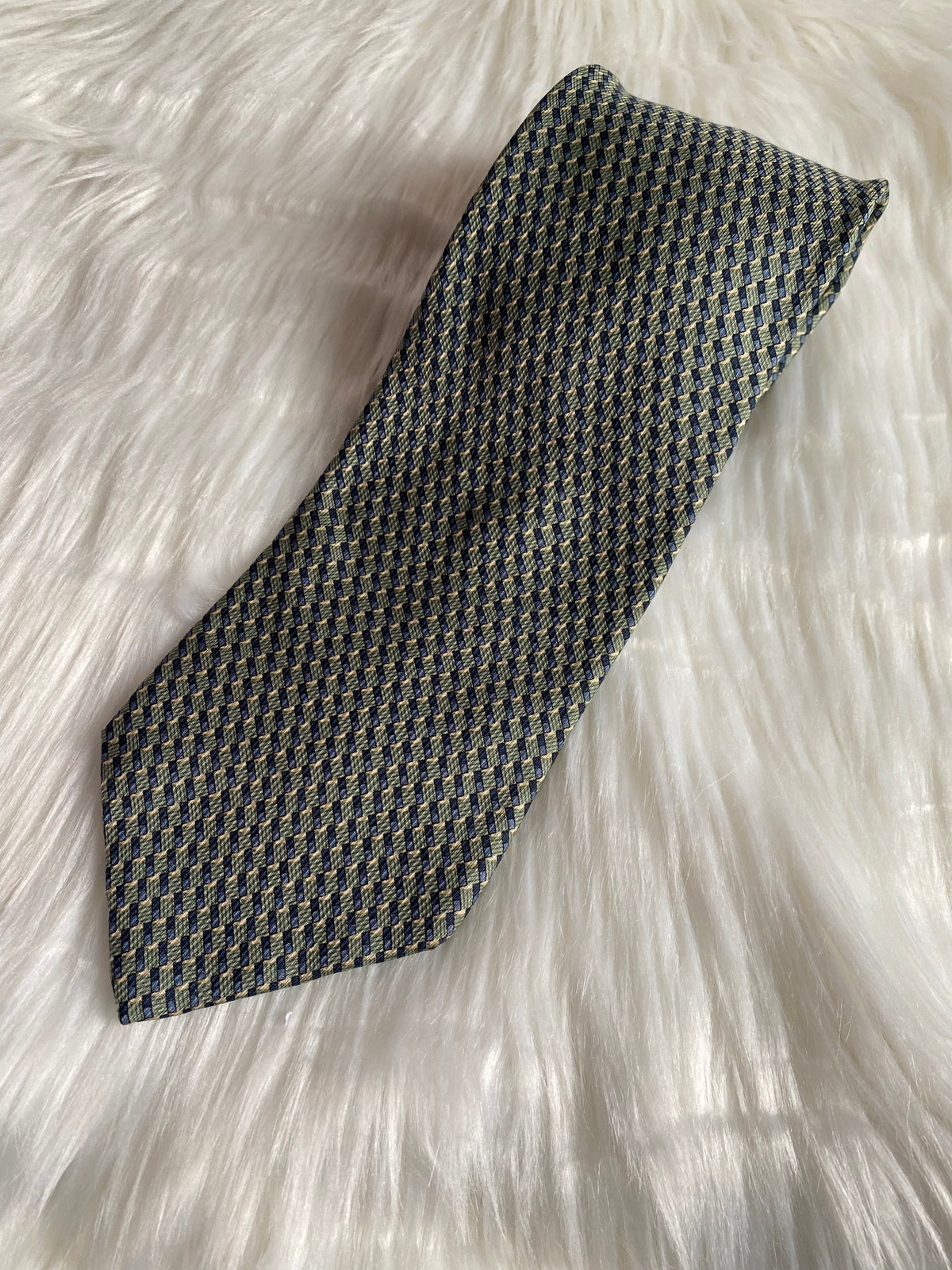 Nautica Mens Green Tie